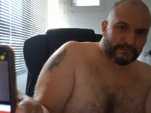 Cam4 Live Sex of DaddyBearLive