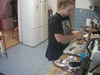 Camsoda Adult Video Chat of voyeurcam-julmodels-kitchen