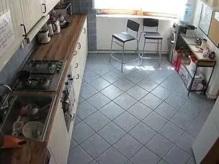 Camsoda Free Live Porn of voyeurcam-julmodels-kitchen-2