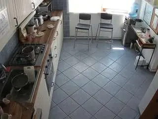 Camsoda Sex Chat of voyeurcam-julmodels-kitchen-2