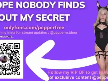 Chaturbate Adult Webcam of pepperxminthe