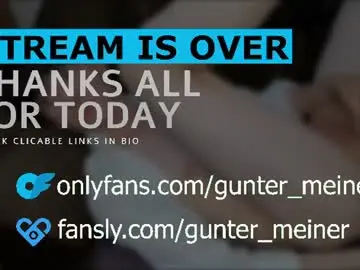 Chaturbate Sex Cam of guntermeiner