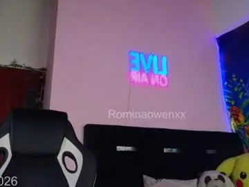 Chaturbate Best live sex cam show of rominaowenxx