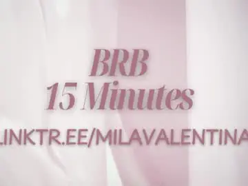Chaturbate Live Sex Cam of milavalentinax