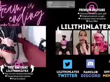 Chaturbate Adult Webcam of lilithinlatex