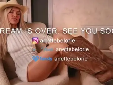 Chaturbate Private Sex Chat of anette_belorie