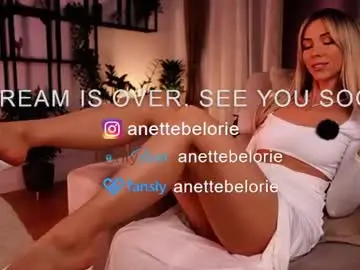 Chaturbate Watch Live Sex Cams of anette_belorie