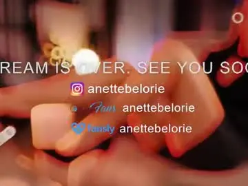 Chaturbate Best Webcam of anette_belorie