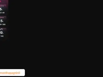 Chaturbate Adult Video Chat of samantha_pagnini