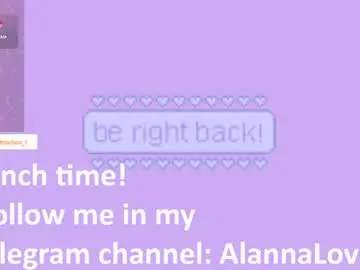 Chaturbate Adult Webcams of alannalove__