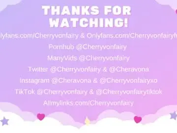 Chaturbate Adult Video Chat of cherryvonfairy