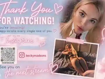 Chaturbate Watch Live Sex Cams of beckymadsons