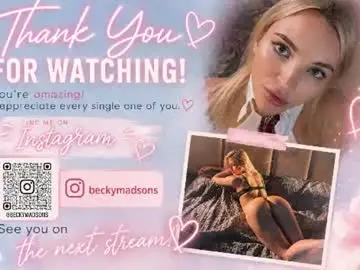 Chaturbate Free Live Porn of beckymadsons