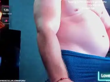 Chaturbate Live Sex Cam of muscularjohnforu