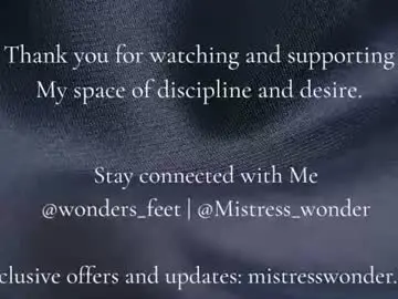 Chaturbate Sex Chat of wonders_feet