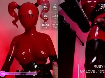 Chaturbate Live Sex Cam of latexrubydoll