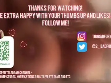 Chaturbate Best Webcam of 2badforyou
