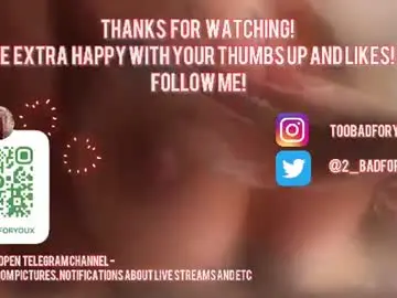 Chaturbate Live Sex of 2badforyou