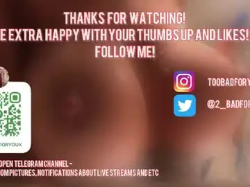 Chaturbate Nude Webcam of 2badforyou
