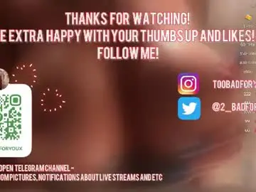 Chaturbate Adult Webcam of 2badforyou