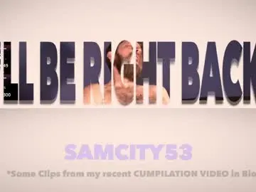 Chaturbate Live Porn of samcity53