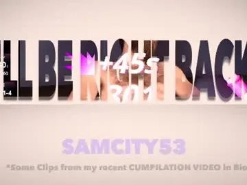 Chaturbate Nude Webcam of samcity53