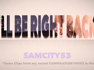 Chaturbate Private Sex Chat of samcity53