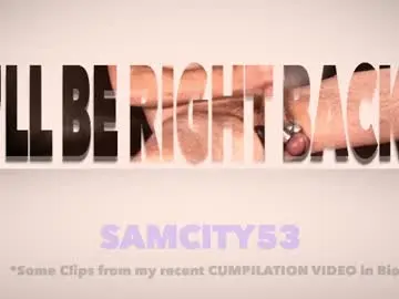 Chaturbate Free Porn Cam of samcity53