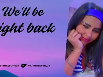 Chaturbate Best live sex cam show of stormybutty18