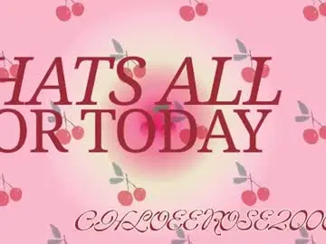 Chaturbate Best Webcam of chloeerose2000