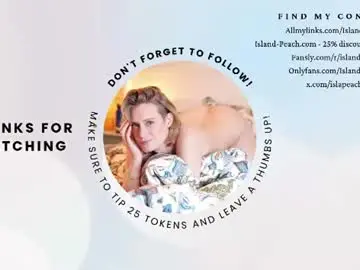Chaturbate Sex Cam of island_peach