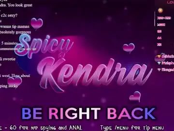 Chaturbate Free Porn Cam of spicykendra