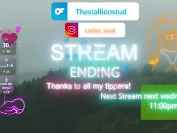 Chaturbate Best live sex cam show of thestallionstud