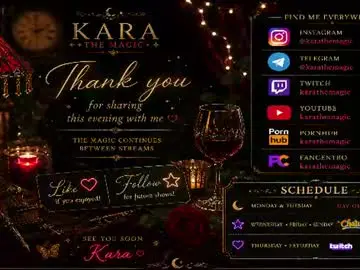 Chaturbate Live Sex Cam of karathemagic