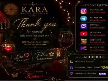 Chaturbate Free Porn Cam of karathemagic