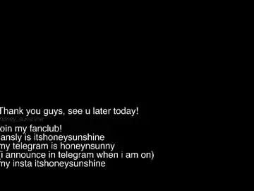 Chaturbate Sex Cam of honey_sunshine