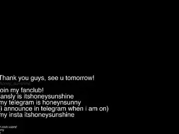 Chaturbate Sex Chat of honey_sunshine