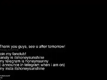 Chaturbate Nude Webcam of honey_sunshine