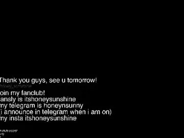Chaturbate Private Sex Chat of honey_sunshine