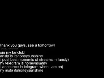 Chaturbate Best Webcam of honey_sunshine