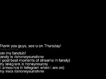Chaturbate Watch Live Sex Cams of honey_sunshine
