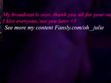 Chaturbate Adult Webcams of oh_julie