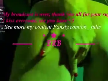 Chaturbate Nude Webcam of oh_julie
