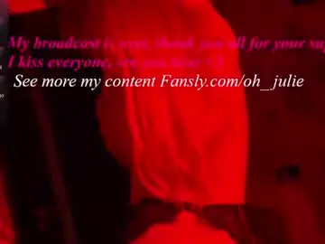 Chaturbate Adult Video Chat of oh_julie