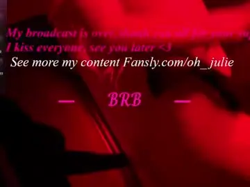 Chaturbate Adult Webcam of oh_julie