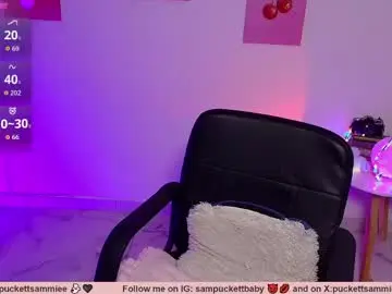 Chaturbate Sex Cam of sampuckettbaby