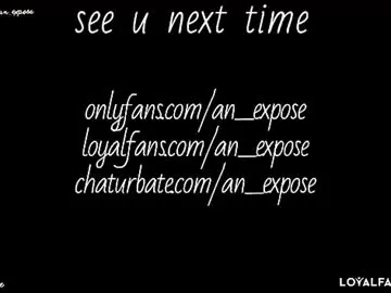 Chaturbate Best live sex cam show of an_expose